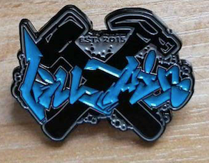 Villian Graffiti Pins