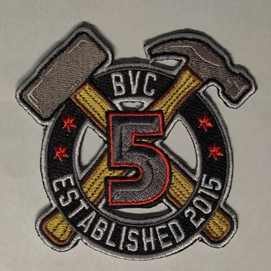 BVC 5th Anniversary patch